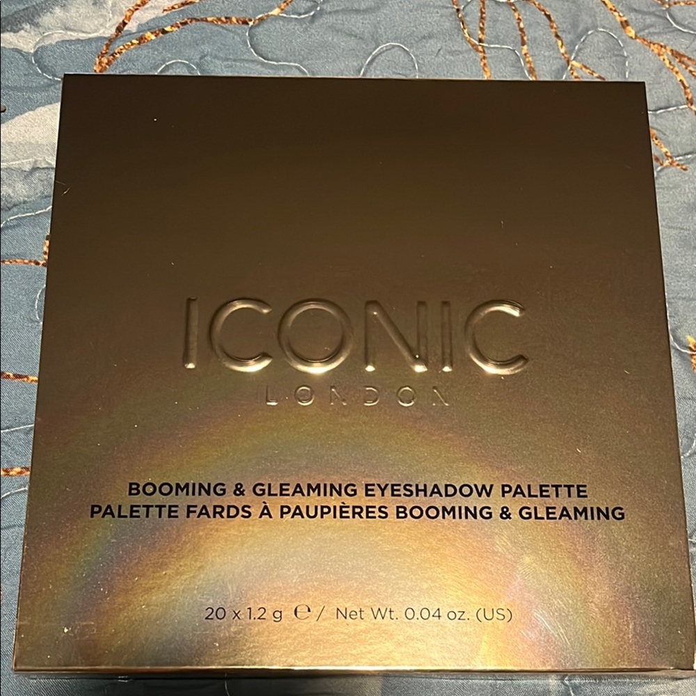 Iconic London Booming & Gleaming Eyeshadow Palette